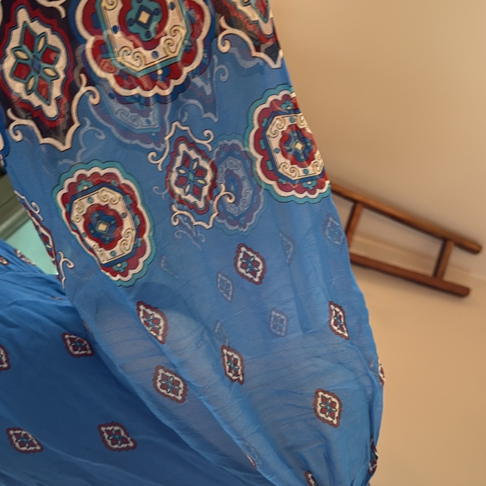 FARM Rio Blue Maxi Dress - Picture 10 of 16